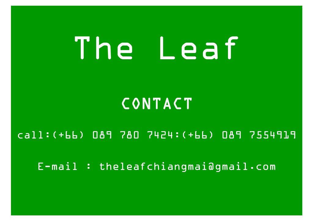 The Leaf Chiangmai Service Apartment Chiang Mai Eksteriør bilde